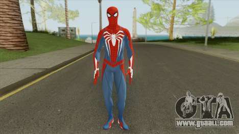Spider-Man Advanced Suit (PS4) for GTA San Andreas