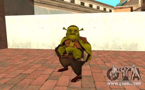 Fat Shrek Funny for GTA San Andreas