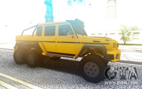 Mercedes-Benz Mansory Gronos 6x6 for GTA San Andreas