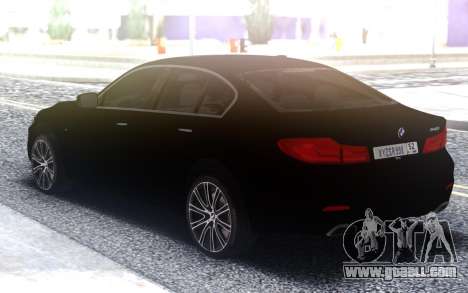 BMW 540i G30 for GTA San Andreas