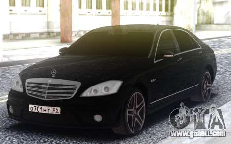 Mercedes-Benz W221 S63 AMG for GTA San Andreas