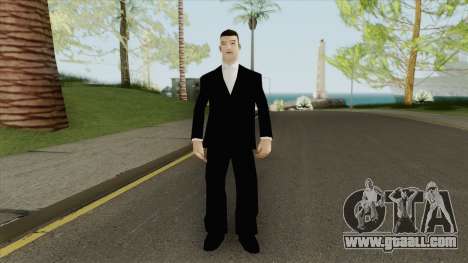 White Chinese Agent for GTA San Andreas