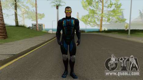 Black Lightning Protector Of Suicide Slums V1 for GTA San Andreas