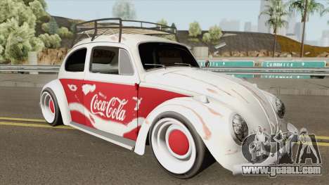 Volkswagen Fusca Coca-Cola Edition for GTA San Andreas