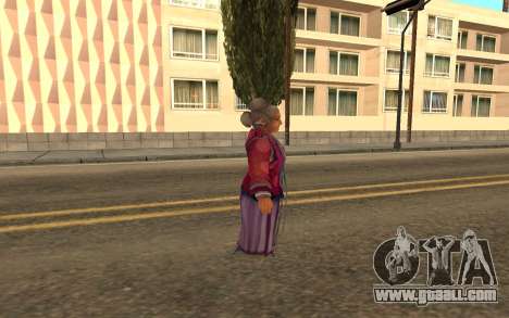Flying Grandmother With Degenerative Disc Diseas for GTA San Andreas