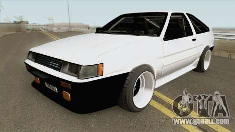 Toyota AE86 Levin 4A-GE for GTA San Andreas