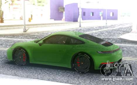 Porsche 911 992 for GTA San Andreas