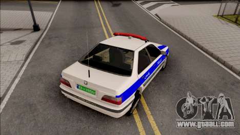 Peugeot Pars ELX Police for GTA San Andreas
