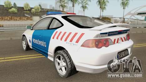 Acura RSX Magyar Rendorseg for GTA San Andreas