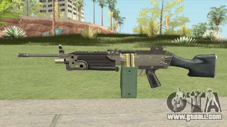 Advanced MG (M249) GTA IV EFLC for GTA San Andreas