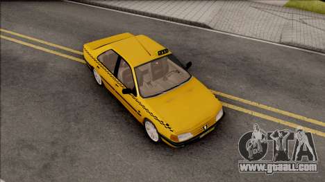 Peugeot 405 GLX Taxi v4 for GTA San Andreas