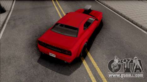 GTA V Bravado Gauntlet Hellfire Custom for GTA San Andreas