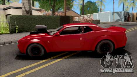 GTA V Bravado Gauntlet Hellfire Custom for GTA San Andreas