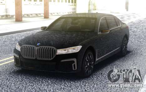 2020 BMW 7 series 740i for GTA San Andreas