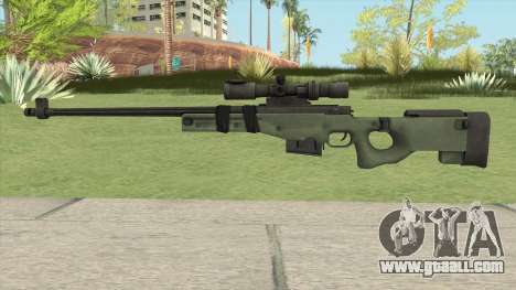 Battlefield 3 L96 Sniper for GTA San Andreas