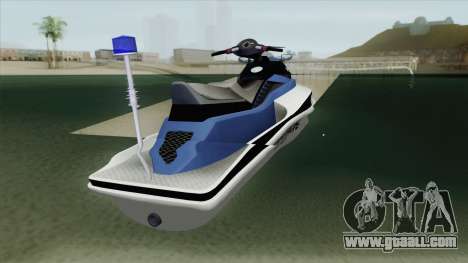 Seashark Police GTA V for GTA San Andreas