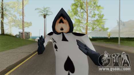 Card Of Spades (Alice In Wonder Land) for GTA San Andreas