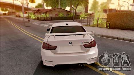 BMW M4 GTS for GTA San Andreas