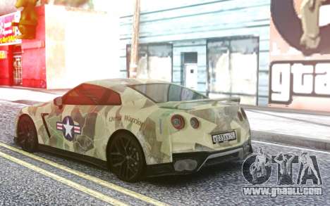 Nissan GT-R 35 Quick Warrior for GTA San Andreas