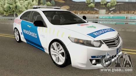 Honda Accord Magyar Rendorseg for GTA San Andreas