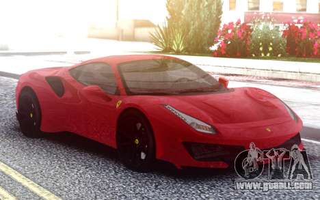 Ferrari 488 Pista 2020 for GTA San Andreas