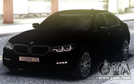 BMW 540i G30 for GTA San Andreas