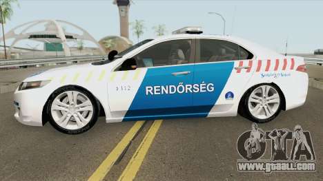 Honda Accord Magyar Rendorseg for GTA San Andreas