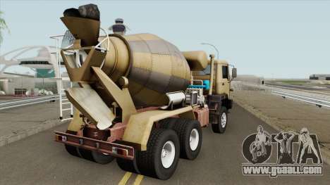Cement Truck for GTA San Andreas