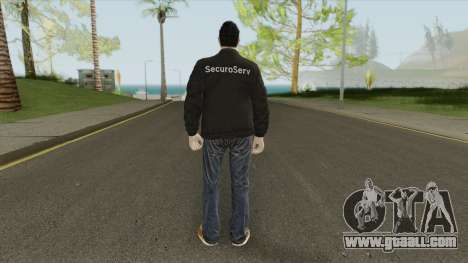 GTA Online Skin The Bodyguard V1 for GTA San Andreas