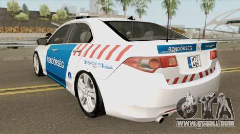 Honda Accord Magyar Rendorseg for GTA San Andreas