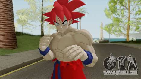 Goku Red for GTA San Andreas