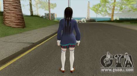 Kokoro School (Updated) Dead Or Alive 6 Costume for GTA San Andreas