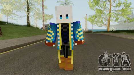 Vergil (Devil May Cry) Minecraft Version for GTA San Andreas