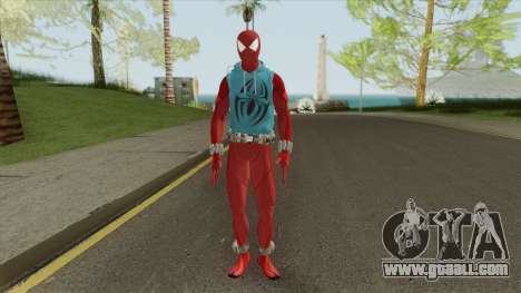 Spider-Man Scarlet Spider Suit (PS4) for GTA San Andreas