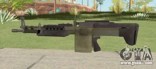 Battlefield 4 M60 for GTA San Andreas