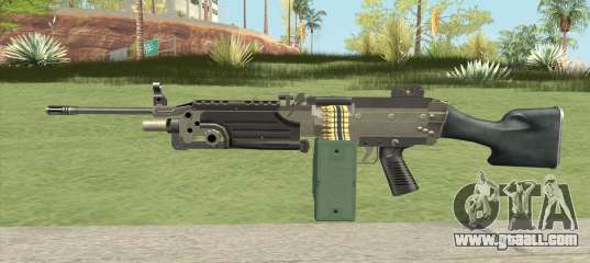 Advanced MG (M249) GTA IV EFLC for GTA San Andreas