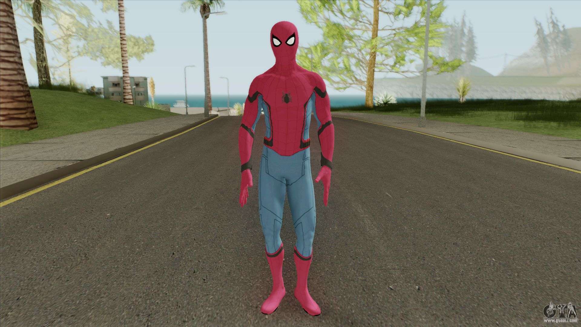 Spider-Man (Stark Suit) for GTA San Andreas
