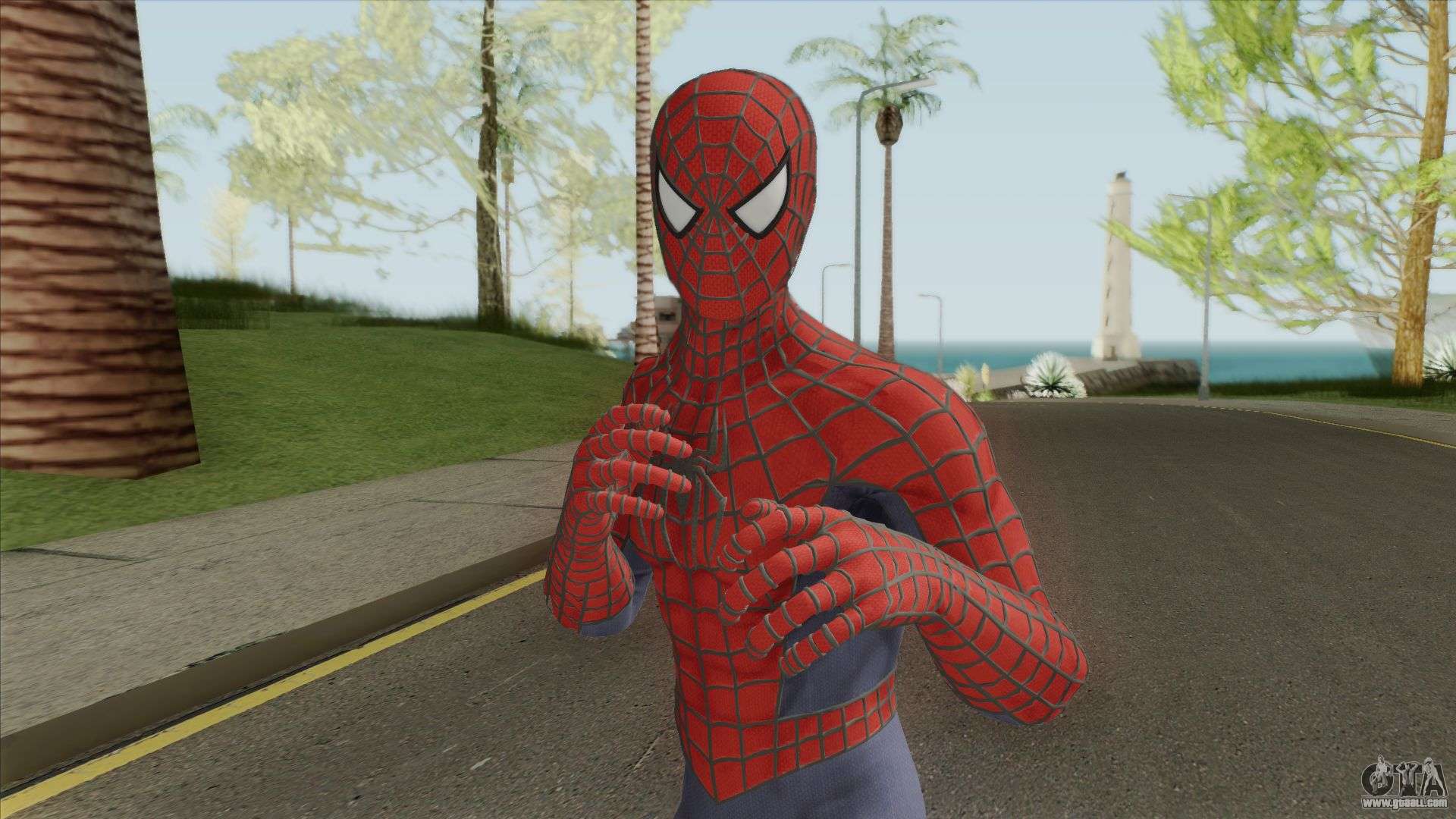 gta mods spiderman