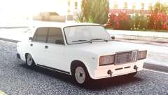 VAZ 2107 White Low for GTA San Andreas