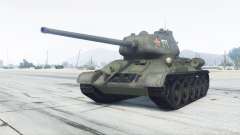 T-34-85 green color for GTA 5