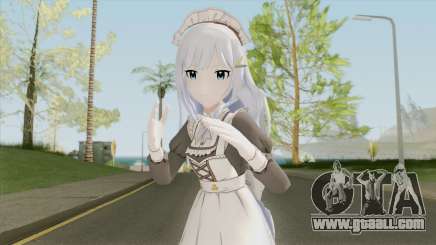 Tsumugi Shiraishi Maid (iDOLMaSTER) for GTA San Andreas