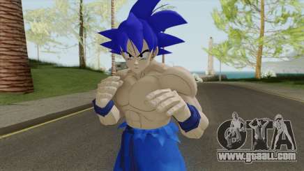 Goku Bleu for GTA San Andreas