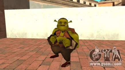 Fat Shrek Funny for GTA San Andreas