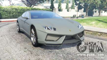 Lamborghini Estoque concept 2008 for GTA 5