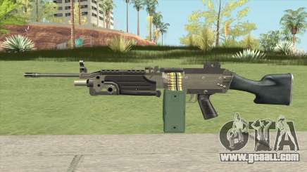 Advanced MG (M249) GTA IV EFLC for GTA San Andreas