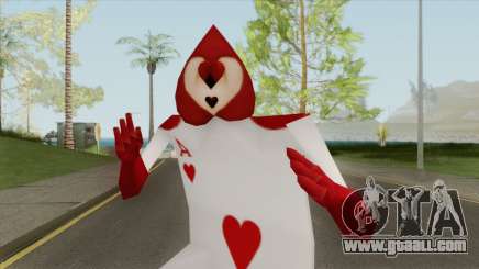 Card Of Hearts (Alice In Wonder Land) for GTA San Andreas