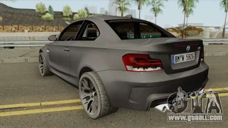 BMW 1 Series M Coupe 2011 for GTA San Andreas
