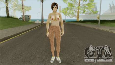 Mila Topless Sport HD (4X Resolution) for GTA San Andreas
