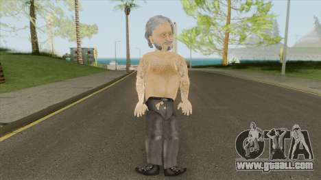MDickie Game Paper Man Skin for GTA San Andreas