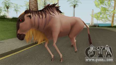 Wildebeest (The Lion King) for GTA San Andreas